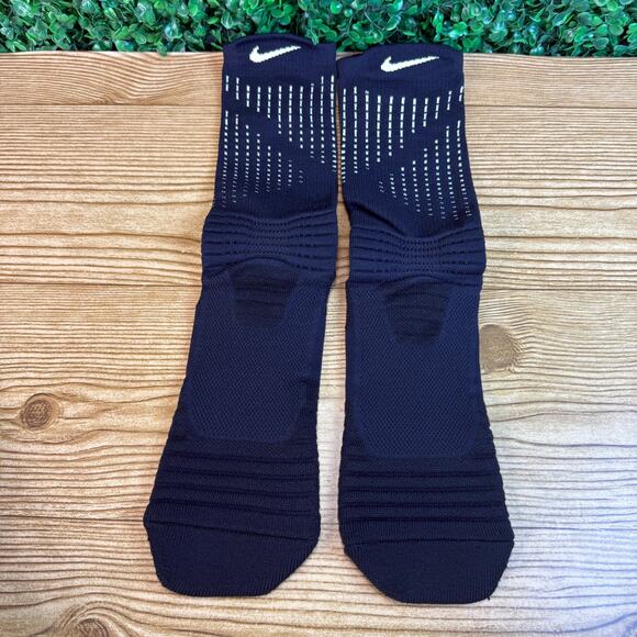 NWT Nike Elite Basketball Socks PSK009-025 Sz XL Black White - Picture 1 of 7